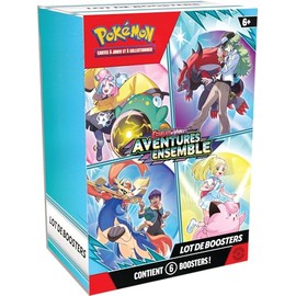 Pokémon TCG: Scarlet and Purple Booster Packs - Adventure Together (6 Boosters)