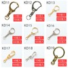 Nippon Chuko One-touch Key Chain Metal Fittings, 10 Pieces, Total