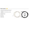 Jagwire PCK409 Pro Mountain Brake Cable Kit, Stealth Black, TU