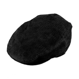 Jaxon Corduroy Ivy Cap (Large, Black)