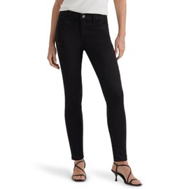 Lee Women's Legendary Mid Rise Skinny Jean, Late Night Flight, 10 Long