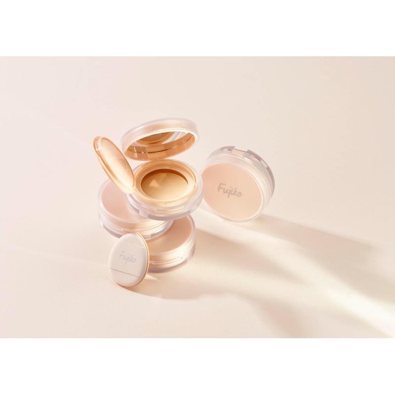 Fujiko Repair Pact 01 Light Beige, 0.1 oz (4.5 g)