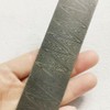 HAND FORGED DAMASCUS STEEL BILLET BAR FIRE PATTERN LIGHTNING 150x25x3mm