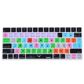 XSKN Logic Pro Functional Shortcut Hotkey Silicone Keyboard Cover Skin for Magic Keyboard Wireless Bluetooth Keyboard A1644 MLA22LL/A MLA22B/A