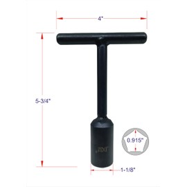 Penta Socket,Penta Wrench, Lineman Wrench,T Handle Wrench,5-Point Socket, Heat Treated Cr-Mo Alloy Steel, for Use on Pad-Mounted Transformers and Secondary Pedestals