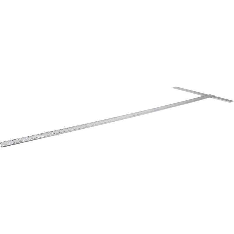 WAL-BOARD TOOLS T-Squares, Standard Drywall T-Square 1368mm with Chest Support,