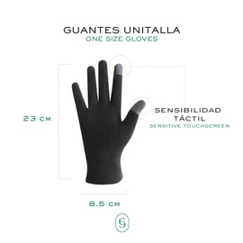 Clepsidra® Guantes mujer termicos con funcion para pantalla tactil. Guantes con forro interior suave. Accesorios para mujer combinables. Guantes invierno de lujo. Guantes frio comodos. Outdoor gloves