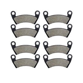 AHL Brake Pads Kit compatible with Polaris RZR XP 1000 EPS 2020 2019 2018 2017 2016 2015 2014,4 Set Front and Rear Replacement Brake Pads; 1911228 1912508 2205949
