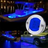 Hsthe Sea 4 Pack Boat Light 12V Round Marine Lamp