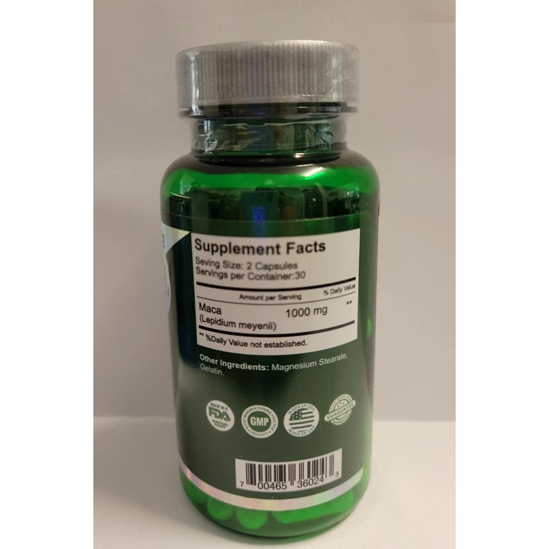 Maca Capsules Original Pill Shape Buttocks Bigger Butt Booty Shaper