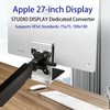 VESA Mount Adapter for Apple Studio Display 27-inch, Aluminum Alloy