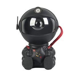 Astronaut Starry Sky Projection lamp, Galaxy Projection lamp, Starry Sky Night Light Projection lamp, Galaxy Bedroom Projection lamp, Starry Sky Night Light (Black)