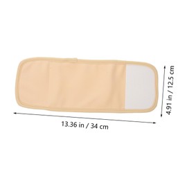 minkissy Pack Castor Oil Foot Wrap Reusable Essential Oil Pack for Yoga Relaxation Hypoallergenic Acrylic Fiber Material Leak for Comfortable Sleep