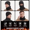 Wmcaps Winter Hats Scarf Set for Men, Thermal Knit Beanies
