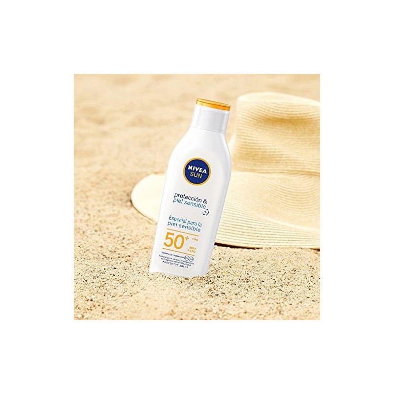 Nivea Sun Protector Solar Loción Fps 50 Para Piel Sensible
