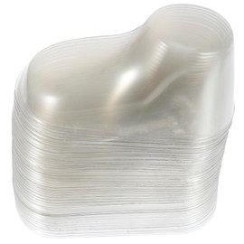 PACKOVE 40pcs Transparent Shoe Tree Baby Holder Clear Shoes Holder Clear Baby Shoes Holder Stereotypes Model