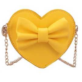 Millya UK Little Girls' Bag Kids Toddler Children Crossbody Bag Adorable Sheep Design Satchel Shoulder Bag Coin Purse (R-Yellow Heart)