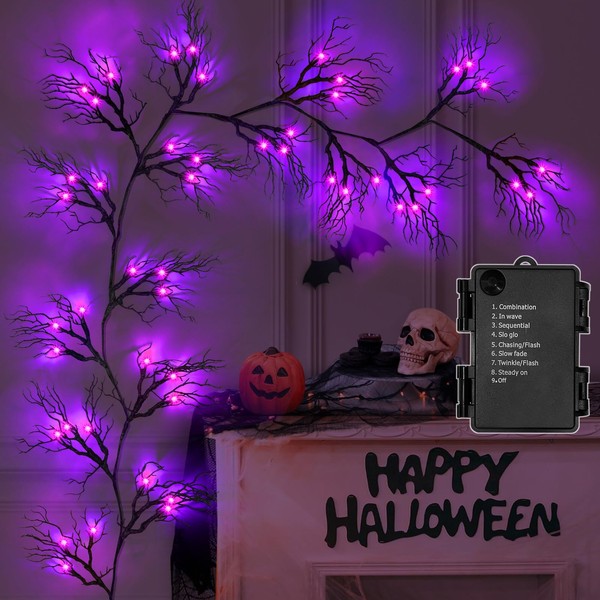 [ 8 Modes & Timer ] 9 Ft 66 LED