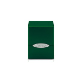 Ultra Pro Satin Cube Deck Box - Choose Colour - Colour: Hi-Gloss Emerald Green