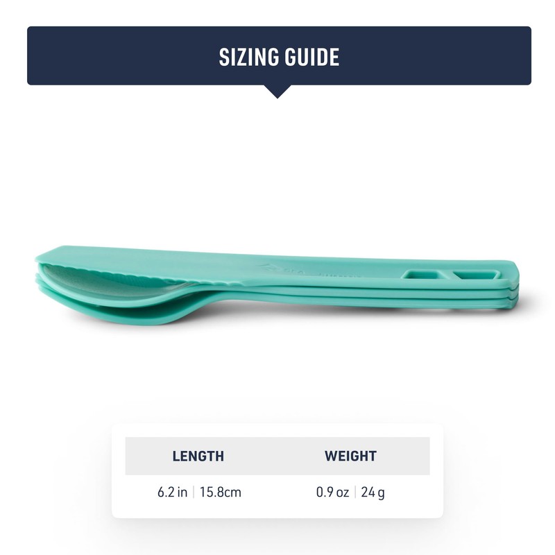 Sea to Summit Passage Camp Cutlery Set, Fork, Spoon and