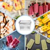 LIAPDG 30 Pcs Stainless Steel Ice Cream Stick Mold, Homemade