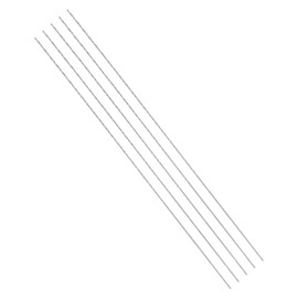 CoCud Extra Long Twist Drill Bits, 0.5mm Cutting Diameter 0.02" Shank 3.9" Length, High-Speed Steel Jobber Bit Set (Applications: for Metal Wood Plastic), 5-Pieces