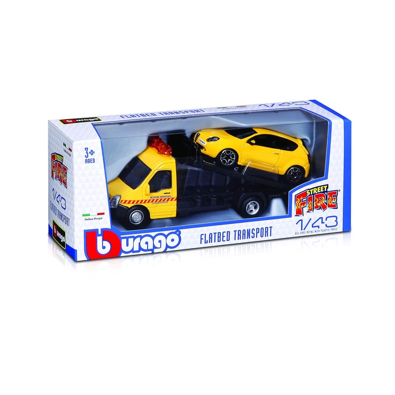 Bburago B18-31400 StreetFire Tow Truck Other License 1:43 STREET FIRE