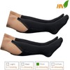 HealthyNees 2 Pairs Set Closed Toe 20-30 mmHg Zipper Compression