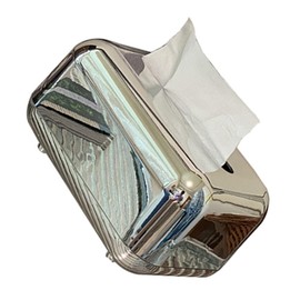 Acouto Tissue Box Cover Large Capacity Rectangle Vintage Holder Napkin Dispenser for Home Office Living Room - Bathroom or Kitchen Retro Car RV Decorative to Keep Your Space Organized