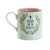 Gracie China by Coastline Imports Inspirational Religious Verses Ceramic Coffee