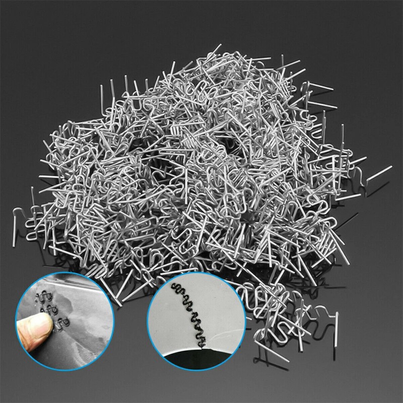 Gearzaar 1000Pcs 0.8mm Hot Stapler Staples Repair Kit For Plastic