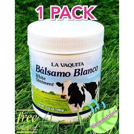 La Vaquita Balsamo Blanco ✅ BALSAM White Ointment 3.52 oz 100 grs 