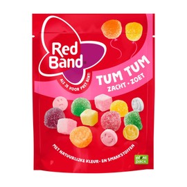 Red Band Tum Tum I Variety of Fruit flavored Hard and Soft Candy I 230g 8.1 ounce