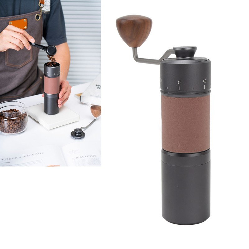 Coffee Manual Grinder Ergonomic Uniform Grinding Easy Operation Handheld Coffee