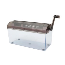 A4 Manual Shredder Mini Portable Paper Shredder, Professional Hand Crank Paper Shredder for Home Office School Bills Small Notes Letters