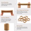 100 Pcs Thick Seamless Hair Ties, Ponytail Holders Hair Accessories
