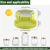 Luckyiren 2 Set Seed Sprouter Kit for Wide Mouth Jars