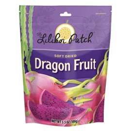 Soft-Dried Fruits Snacks by Nakihalani Farm 3.5 oz Dragonfruit - Soft Chewy Texture Healthy Snack for Adults & Kids - Non-GMO, Gluten-Free, Vegan Snacks in Resealable Bag