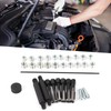 TKSE Glow Plug Thread Repair Kit,33PCS A3 Steel Glow Plug