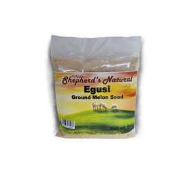 Premium Quality Egusi By Shepherd’s Natural, Ground Melon Seeds,100% All Natural 227 grams / 8oz