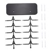 FOMIYES Double Row Eyeglass Display Rack Stylish Sunglasses Holder for