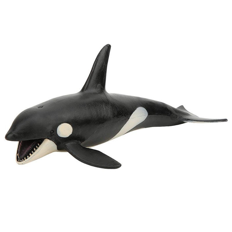 Animal Model, Plastic Similation Animals Figures Killer Whale Shape Model