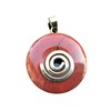 Steinfixx® - Premium Mahogany Obsidian Doughnut Optional Necklace with Silver