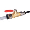 YELUN 1/4 Inch Valve Npt Air Compressor Brass Heavy Duty