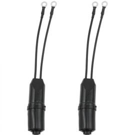 AYLIFU 2 PCS Outdoor TV Antenna Connector Outdoor TV Antenna Matching Transformer Balun VHF/UHF/FM 300 ohm to 75 ohm Adapter