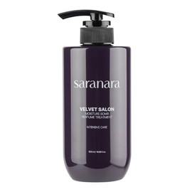 SARANARA 超極損傷毛&超乾燥毛の悩み解決！ ベルベットサロンタンパク質&保湿シャンプー500ml / トリートメントセット500ml (MOISTURE 保湿, TREATMENT トリートメント)