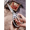 Full Stainless Steel Separable Sharp Powerful Kitchen Scissors Multi-Purpose Heavy