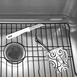 Better Houseware Extra Large Sink Protector Grid (Black)