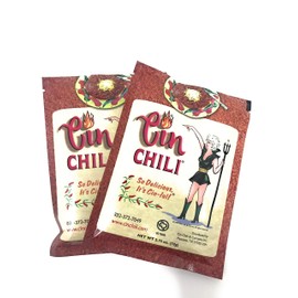 Cin Chili Season Packet Set of 2 Dry Season Packets, Award Winning Chili So Delicious its Cin-ful!