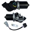 RAREELECTRICAL New Front Wiper Motor Compatible With Renault Europe Clio